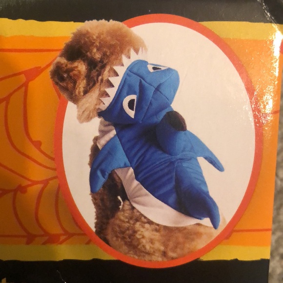 Pet Shark Costume Dog Halloween XS - Picture 3 of 7